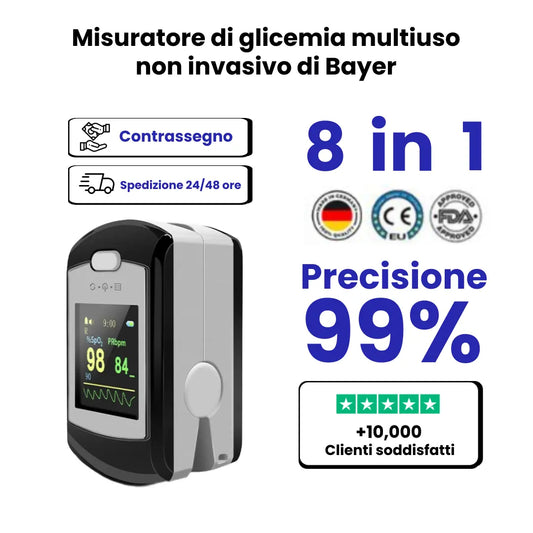 Misuratore di glicemia non invasivo di Bayer (5 secondi/99% di precisione)